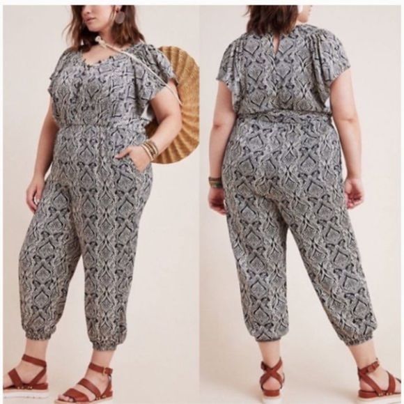 Anthropologie Pants - Anthropologie Zadie satin jump suit 0001